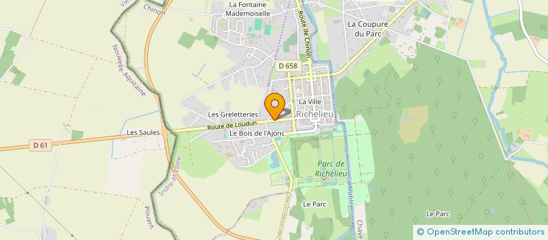 localisation de l'entreprise MADAME CATHY HITCHIN  CHAVEIGNES