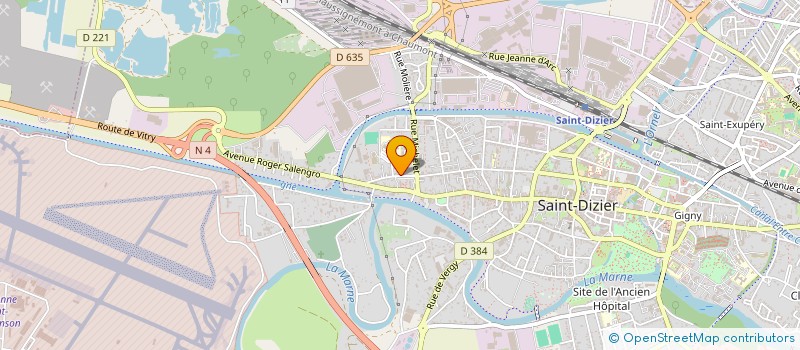 localisation de l'entreprise MADAME CATHY HOLLARD à SAINT-DIZIER