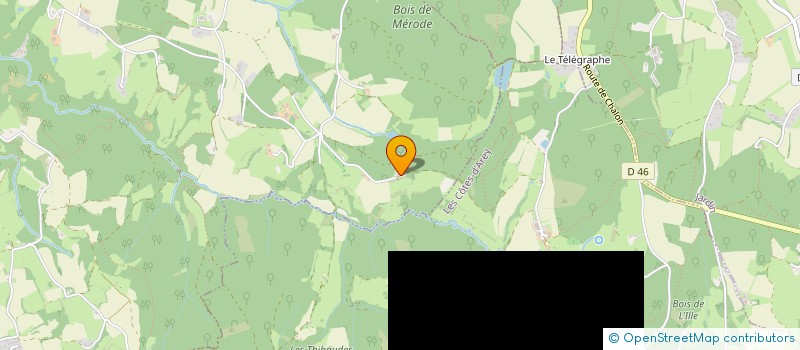 localisation de l'entreprise MADAME CATHY HORTA-ROSA  REVENTIN-VAUGRIS