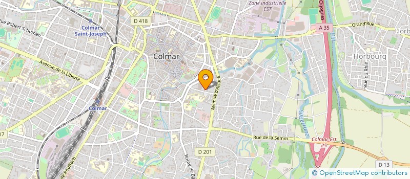 localisation de l'entreprise MADAME CATHY KIMMICH  COLMAR