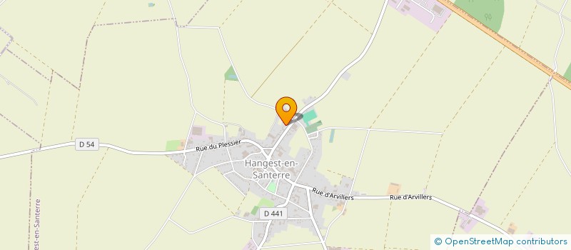 localisation de l'entreprise MADAME CATHY LACOYE  HANGEST-EN-SANTERRE