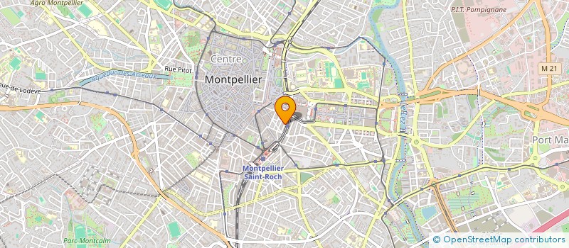 localisation de l'entreprise MADAME CATHY LE CREURER à MONTPELLIER