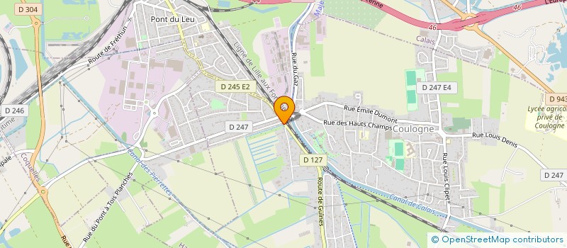 localisation de l'entreprise MADAME CATHY LEJEUNE  COULOGNE