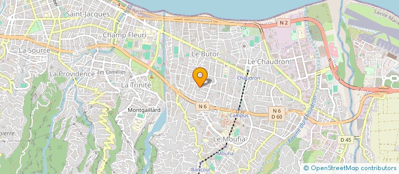 localisation de l'entreprise MADAME CATHY LENIE  SAINT-DENIS