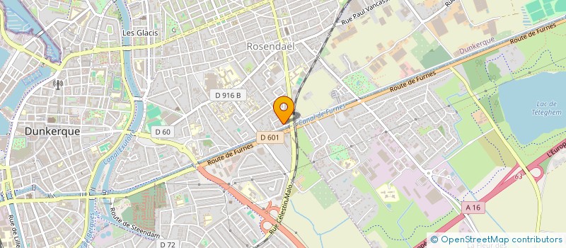 localisation de l'entreprise MADAME CATHY LEQUAIN à DUNKERQUE