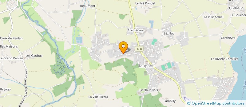 localisation de l'entreprise MADAME CATHY LERCH  TAUPONT