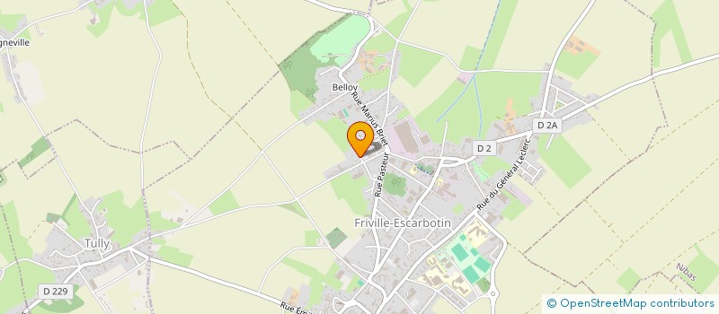 localisation de l'entreprise MADAME CATHY LERICQUE  FRIVILLE-ESCARBOTIN