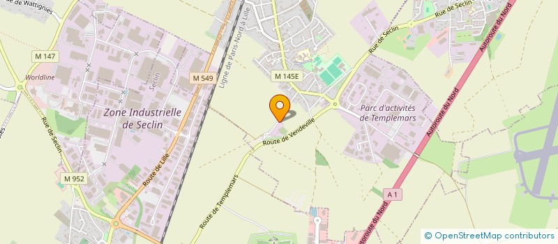 localisation de l'entreprise MADAME CATHY LOBRY  TEMPLEMARS