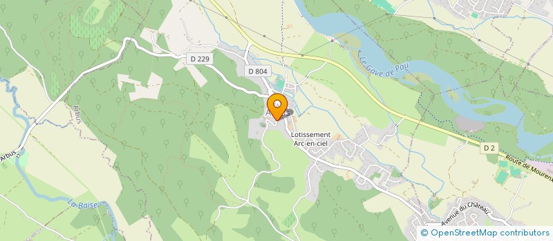 localisation de l'entreprise MADAME CATHY MANAUTE  DENGUIN