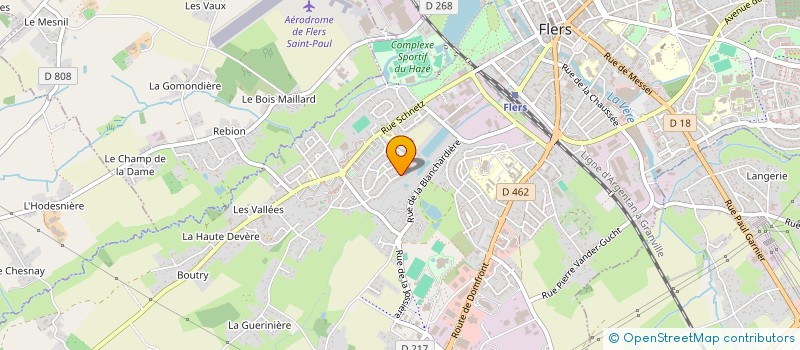 localisation de l'entreprise MADAME CATHY MARIE à FLERS