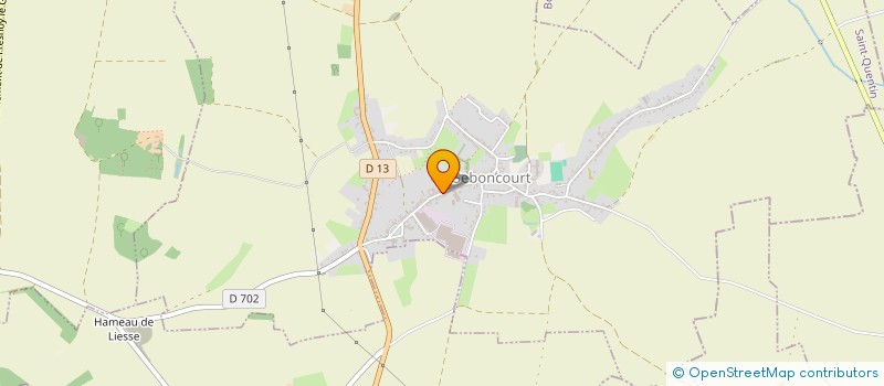 localisation de l'entreprise MADAME CATHY MASCRET  SEBONCOURT