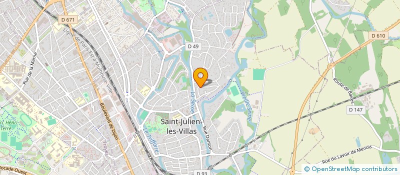 localisation de l'entreprise MADAME CATHY MICKALKOW à SAINT-JULIEN-LES-VILLAS