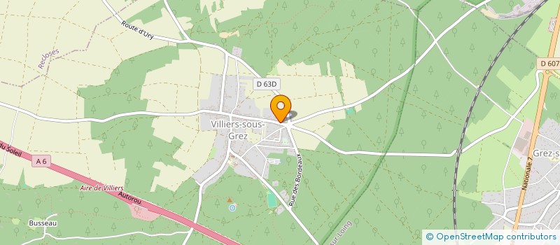 localisation de l'entreprise MADAME CATHY MOURA  VILLIERS-SOUS-GREZ