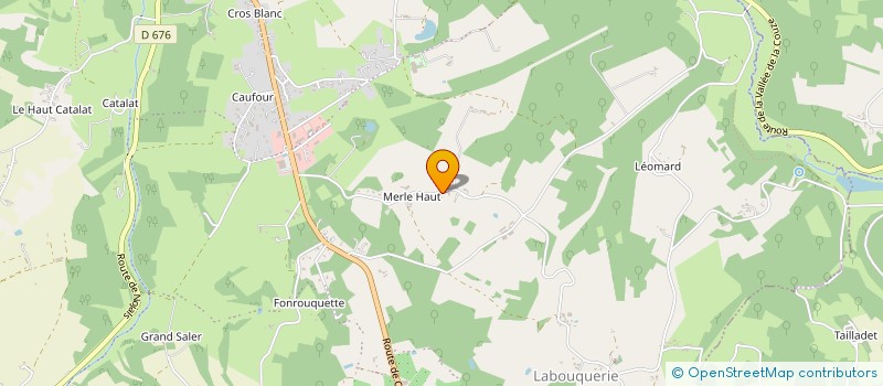 localisation de l'entreprise MADAME CATHY NOIRANT  BEAUMONTOIS EN PERIGORD