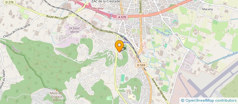 localisation de l'entreprise MADAME CATHY NOWAK  HYERES