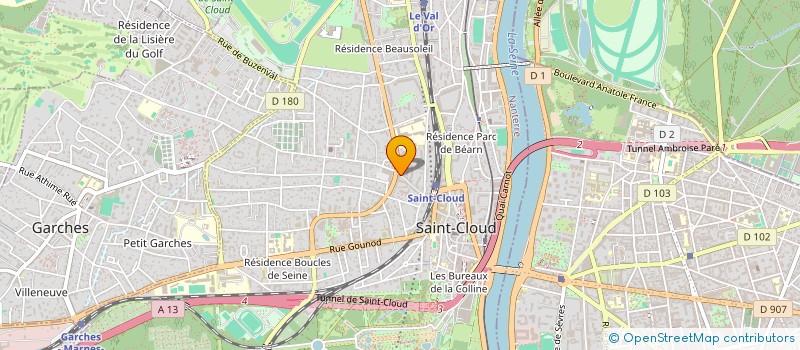 localisation de l'entreprise MADAME CATHY PAN à GARCHES