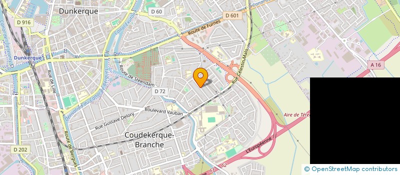 localisation de l'entreprise MADAME CATHY PANNEQUIN  COUDEKERQUE-BRANCHE