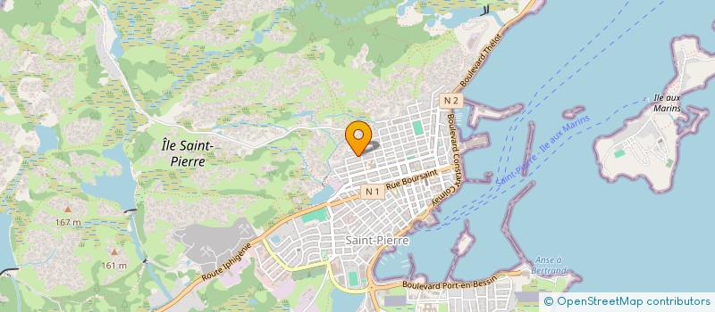 localisation de l'entreprise MADAME CATHY PANSIER  SAINT-PIERRE