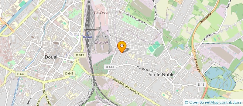 localisation de l'entreprise MADAME CATHY PARSY  SIN-LE-NOBLE