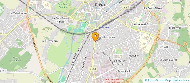 localisation de l'entreprise MADAME CATHY PELLETIER à DREUX