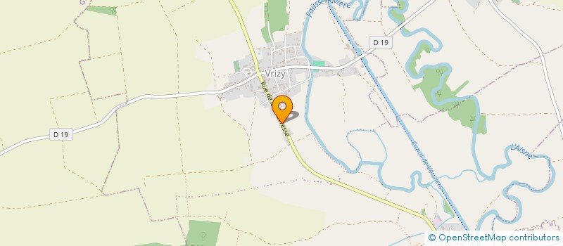 localisation de l'entreprise MADAME CATHY PETER  VOUZIERS