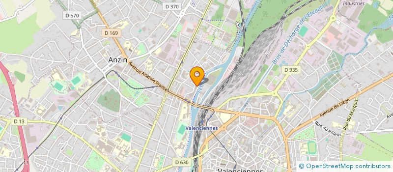 localisation de l'entreprise MADAME CATHY PEUVION  VALENCIENNES