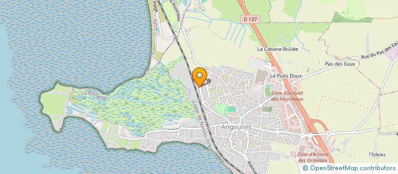 localisation de l'entreprise MADAME CATHY PIGNON  ANGOULINS