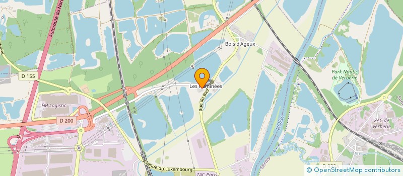 localisation de l'entreprise MADAME CATHY POETTE  LONGUEIL-SAINTE-MARIE