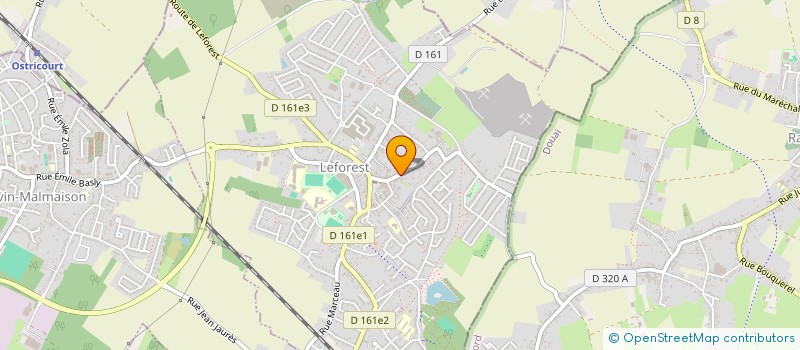 localisation de l'entreprise MADAME CATHY RETIF  LEFOREST