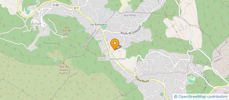 localisation de l'entreprise MADAME CATHY ROUSSEL  SAINT-SAVOURNIN