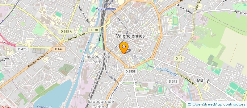 localisation de l'entreprise MADAME CATHY RUCQUOIS à VALENCIENNES