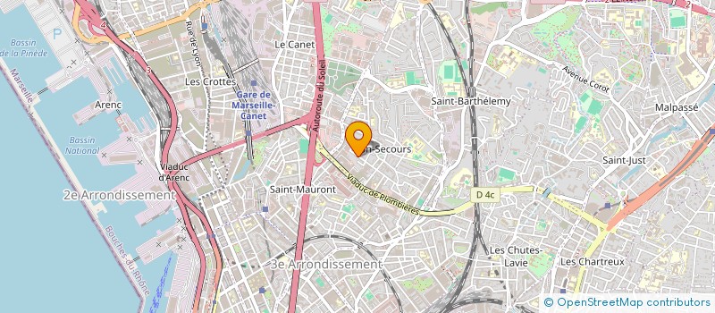 localisation de l'entreprise MADAME CATHY SALLOT à MARSEILLE