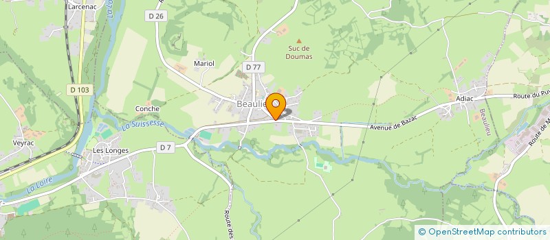 localisation de l'entreprise MADAME CATHY SCHUT  BEAULIEU