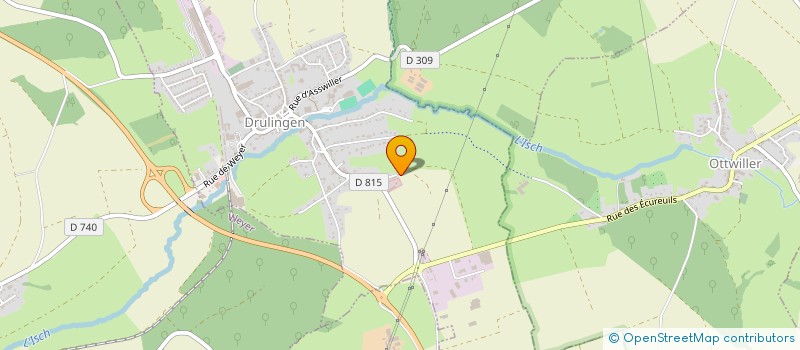 localisation de l'entreprise MADAME CATHY STROH  DRULINGEN