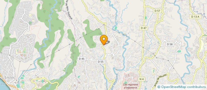 localisation de l'entreprise MADAME CATHY THESEE  FORT-DE-FRANCE