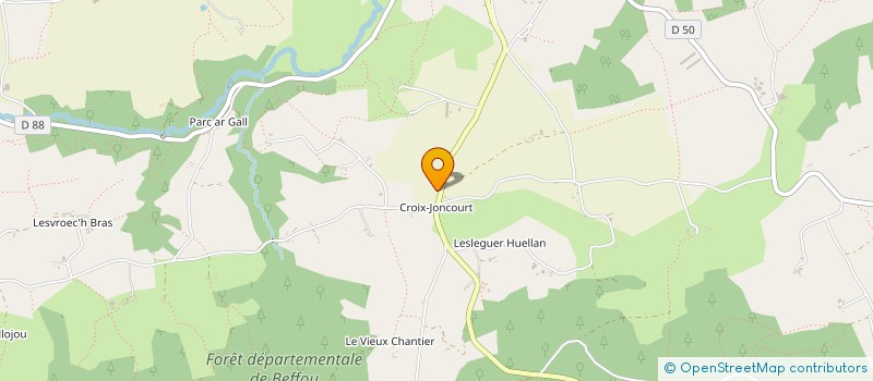 localisation de l'entreprise MADAME CATHY TOURNAY  LOGUIVY-PLOUGRAS