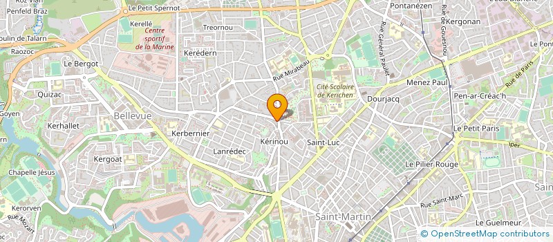 localisation de l'entreprise MADAME CATHY TREGUIER  LANDEDA