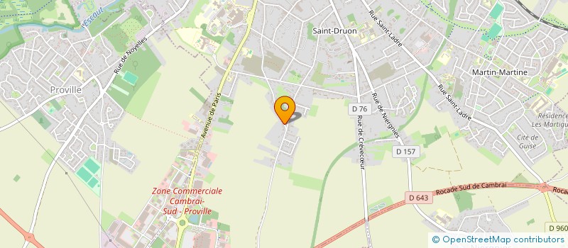 localisation de l'entreprise MADAME CATHY TRIOUX  CAMBRAI