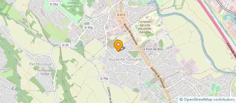 localisation de l'entreprise MADAME CATHY VANDEPUT  AUZEVILLE-TOLOSANE