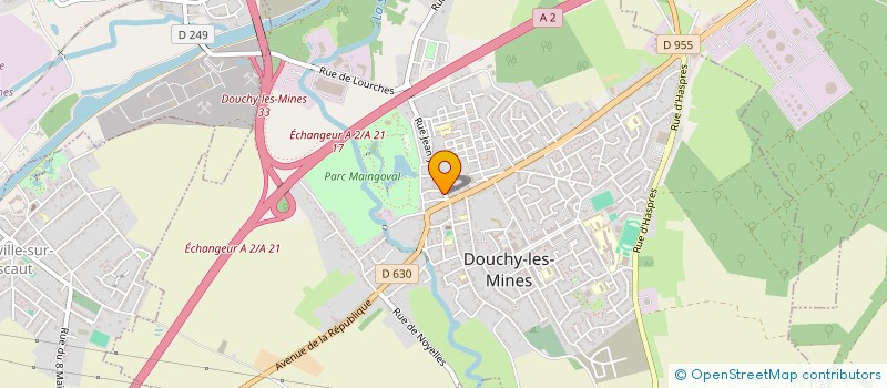 localisation de l'entreprise MADAME CATHY VIL à DOUCHY-LES-MINES