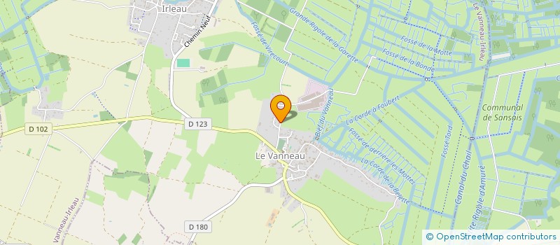 localisation de l'entreprise MADAME CATHY VISSE  LE VANNEAU-IRLEAU