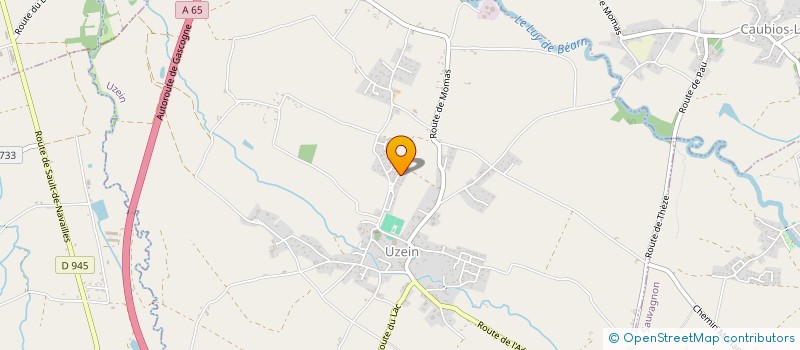localisation de l'entreprise MADAME CATHY VUILLOT-ANTUNES  UZEIN