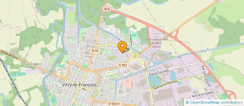 localisation de l'entreprise MADAME CATHY WINISDOERFFER  VITRY-LE-FRANCOIS