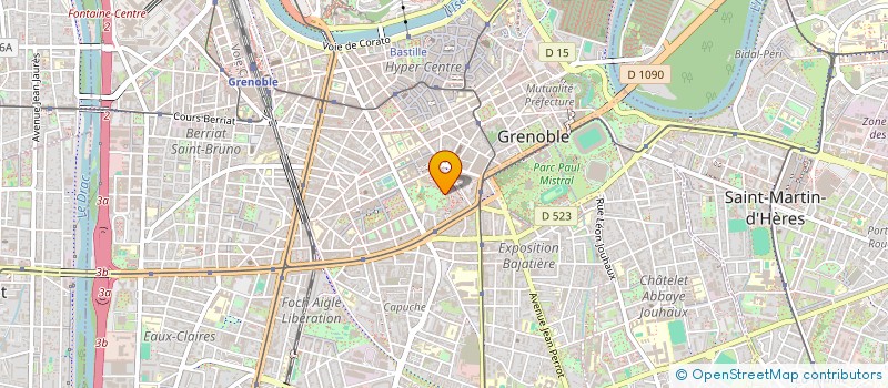 localisation de l'entreprise MADAME CATHYA BULA à GRENOBLE