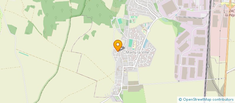 localisation de l'entreprise MADAME CATHYA KERMICHE  MARLY-LA-VILLE