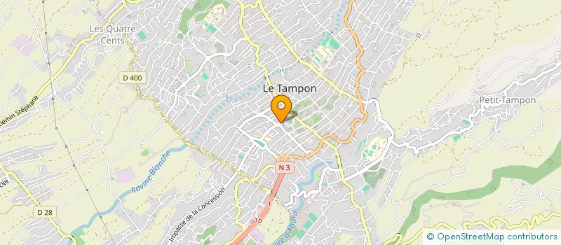 localisation de l'entreprise MADAME CATHYE RAKOTOMALALA  LE TAMPON