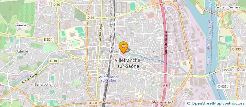 localisation de l'entreprise MADAME CATIA ALEXANDRA RODRIGUES ARIOSA  VILLEFRANCHE-SUR-SAONE