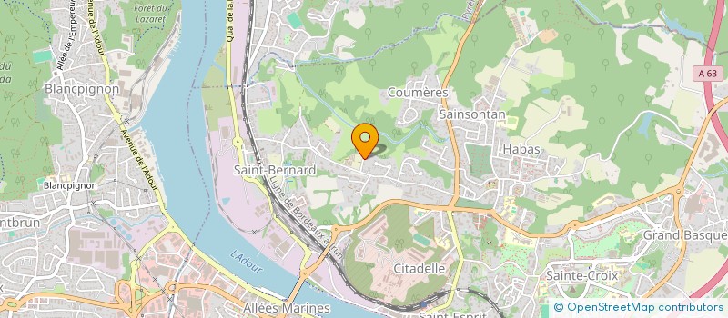 localisation de l'entreprise MADAME CATIA ALMEIDA OLIVEIRA DUARTE à BAYONNE