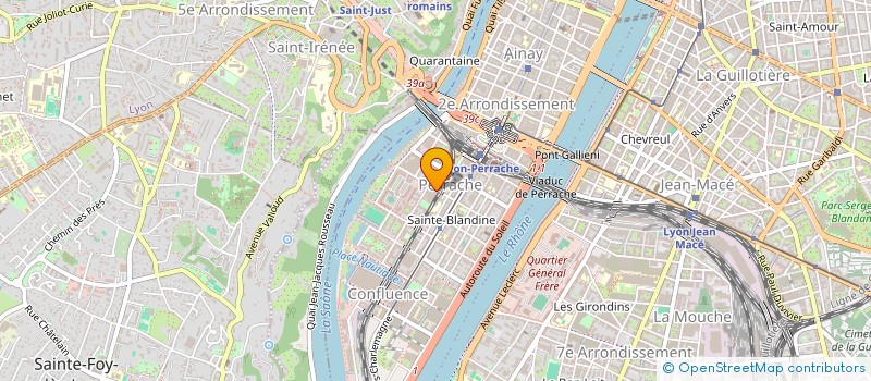 localisation de l'entreprise MADAME CATIA  ANDREIA ALBUQUERQUE DANTAS  LYON