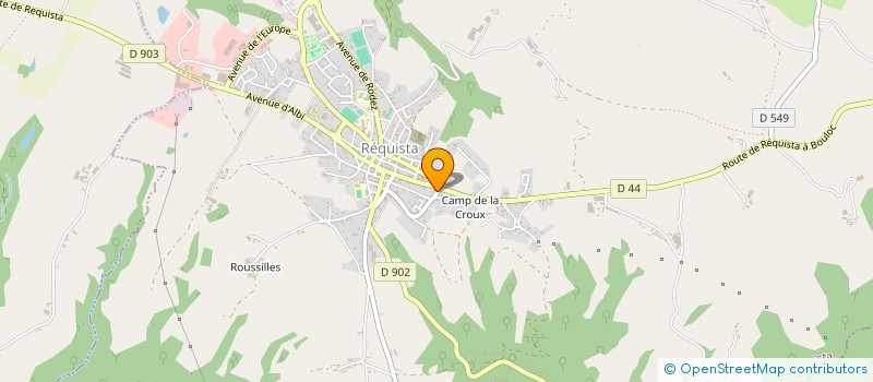 localisation de l'entreprise MADAME CATIA FERNANDES DE AZEVEDO  REQUISTA